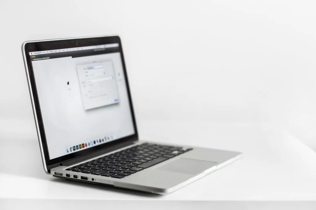 office document laptop