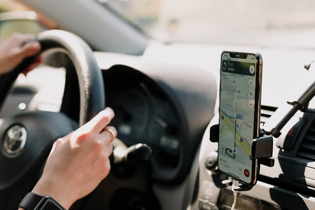 smartphone map navigation